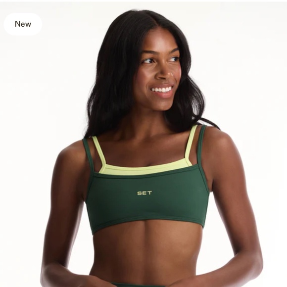NWT Set Active Formcloud® Cloud Training Bra Agave Size XS - Picture 1 of 5